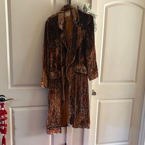 We the Free Danni Velvet Duster Jacket